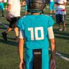 Battle Youth Football Player Towel White, One Size view 2
