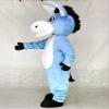 rushopn Blue Donkey Mascot Costumes Animal view 4