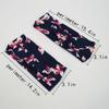 LABANCA 2 Pack Mom and Daughter Floral Print Elastic Cloth Hairbands Bandana Bow Head Band Wrap (Color 2) view 2