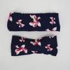 LABANCA 2 Pack Mom and Daughter Floral Print Elastic Cloth Hairbands Bandana Bow Head Band Wrap (Color 2) view 4