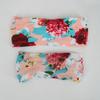 LABANCA 2 Pack Mom and Daughter Floral Print Elastic Cloth Hairbands Bandana Bow Head Band Wrap (Color 3) view 4