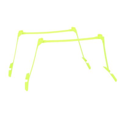 Dioche Speed Training Hurdles, Multipurpose Soccer Speed Training Hurdle Set Adjustable Hurdles Yellow (2pcs), Wholesale Business