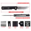 Firebird GANZO FH11 Pocket Folding Knife, 3.4" D2 Steel Blade G10 Handle with Clip Hunting Fishing Camping Outdoor EDC Knife (Black) view 2