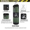3+1 Pouching Bag, Empty Chain Hollow Hanging Boxing Bag Taekwondo Boxing Training Fitness Pouch Sand Bag (Green-1m) view 2