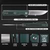 Firebird GANZO FH11 Pocket Folding Knife D2 Steel Blade G10 Handle with Clip Hunting Fishing Camping Outdoor EDC Knife (Green) view 2