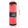 Pouching Bag, 3+1 Empty Chain Hollow Hanging Boxing Sand Bag Taekwondo Training Fitness Pouch Sandbag (Red-1.2m) view 3