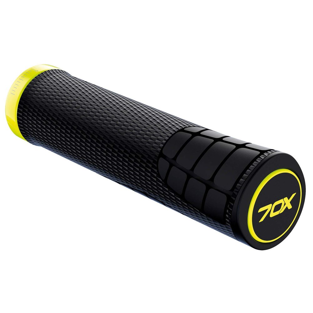 SQlab Unisex 7ox Black Bicycle Grips, Black/Yellow, Yellow Flow Yellow - S EU