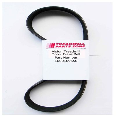 TreadmillPartsZone Replacement Vision Treadmill Model TM42 T9350 Motor Drive Belt Part Number 1000109550