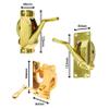 Vermont Tennis Post Winder Mechanism & Handle [3 Styles] | Premium Brass  Square & Round Tennis Posts (Large Square) view 3