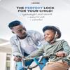 Bchel Bike Locks Cable for Kids - Colorful & Keyless - Secure Your Child's Bike - Easy-to-Use Bicycle Accessory, High Security 5 Digit Resettable Combination Coiling Bicycle Lock, Anti Theft view 2