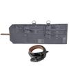 Warcraft Exports German WWII MP 40/MP40 Canvas & Leather Carry Case, MP40 Schmeisser (GET FREE MP40 SLING) (GREY) view 1