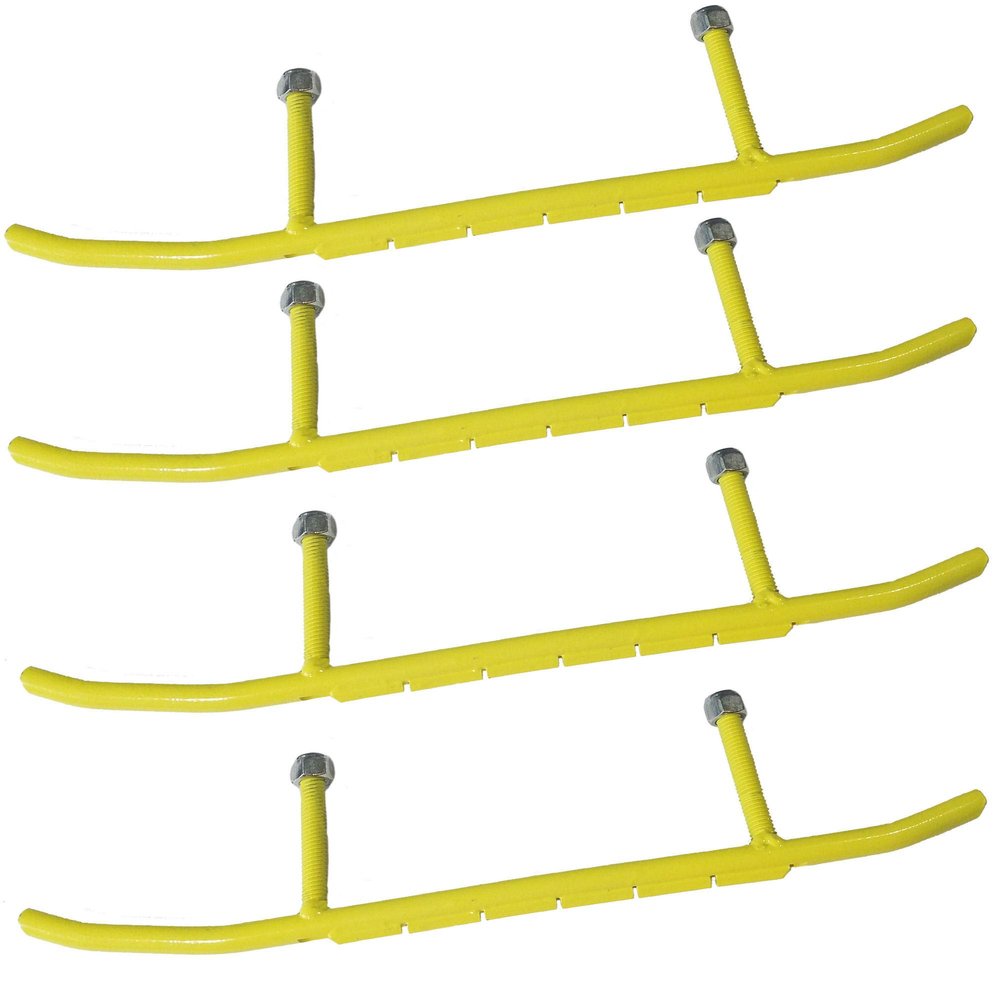 TOP NOTCH PARTS Replacement (4) 6" Carbides for Ski-Doo Snowmobile Precision Skis Legend SE MXZX MX Adrenaline Rev Free FedEx 2 Day Shipping