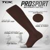 TCK Prosport Knee High Tube Socks - Brown, X-Small view 3