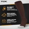 TCK Prosport Knee High Tube Socks - Brown, X-Small view 4