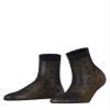 FALKE Women's Dot 15 Denier Dress Socks, Mid Calf, Patterned, Dressy or Casual, Fine Sheer Transparent, Nylon, Black (Black 3009), 8-10.5, 1 Pair view 1