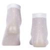 FALKE Women's Dot 15 Denier Dress Socks, Mid Calf, Patterned, Dressy or Casual, Fine Sheer Transparent, Nylon, White (White 2209), 5-7.5, 1 Pair view 2