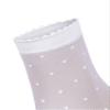 FALKE Women's Dot 15 Denier Dress Socks, Mid Calf, Patterned, Dressy or Casual, Fine Sheer Transparent, Nylon, White (White 2209), 5-7.5, 1 Pair view 4