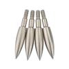 HNZMDY 12 Pcs Archery Arrow Field Points 100/150/200/250/300/350 Grain Bullet Points Screw in Broadheads (Silver, 100 Grain) view 4
