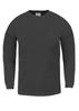Shaka Wear KTC21_L Thermal Long Sleeve Crewneck Waffle Shirt C.Grey L