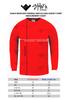 Shaka Wear KTC21_L Thermal Long Sleeve Crewneck Waffle Shirt C.Grey L view 2