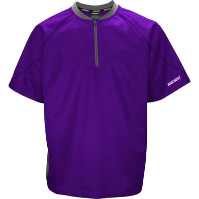 Marucci Sports Equipment Sports, MATBPSY-PR-YXL, Team Short Sleeve Batting Practice Top Youth