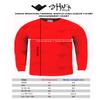 KTC13_L Thermal Long Sleeve Crewneck Waffle Shirt Royal L view 2