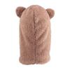 Baby Girls Boys Winter Warm Scarf Hat Kids Thick Earflap Hood Cap with Ear 6M-7T (Khaki, M) view 2