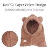 Baby Girls Boys Winter Warm Scarf Hat Kids Thick Earflap Hood Cap with Ear 6M-7T (Khaki, M) view 3