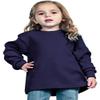 Shaka Wear KTC03_M Thermal Long Sleeve Crewneck Waffle Shirt Navy M view 3