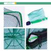 EASY BIG Foldable Bait Trap Fishing Net - Hand Cast Cage for Catching Fish Shrimp Crab Crawfish view 4
