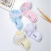 Xiyadun 5 Pairs Toddler Baby & Child Girls Ruffle Lace Ankle Cotton Dress Socks (L for 7-11 Years, Satin White) view 4