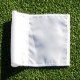 Golf Flag,Practice Green Golf Flags,400D Nylon Golf Putting Green Flag,Indoor Outdoor Backyard Golf Pin Flags,6 x 8 (White)