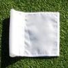 Golf Flag,Practice Green Golf Flags,400D Nylon Golf Putting Green Flag,Indoor Outdoor Backyard Golf Pin Flags,6 x 8 (White) view 1