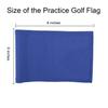 diliclever Golf Flag,Practice Green Golf Flags,400D Nylon Golf Putting Green Flag,Indoor Outdoor Backyard Golf Pin Flags,6 x 8 (Blue) view 2