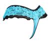aishani Sissy Pouch Panties Men's Thong Lingerie Lace G-String Underwear For Daily Wear,Medium Blue/Black view 3