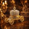 BestPysanky Crystal Coach Crown Jewelry Trinket Box Figurine view 2
