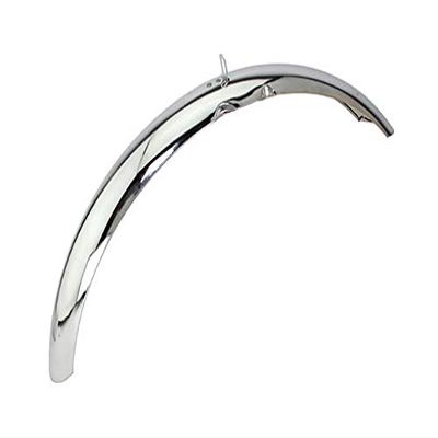 Chrome 26" Classic Standard Front Fender. Front Fender only. Bike Part for Cruiser, Trike, Beach Cruiser, Bicycle Part