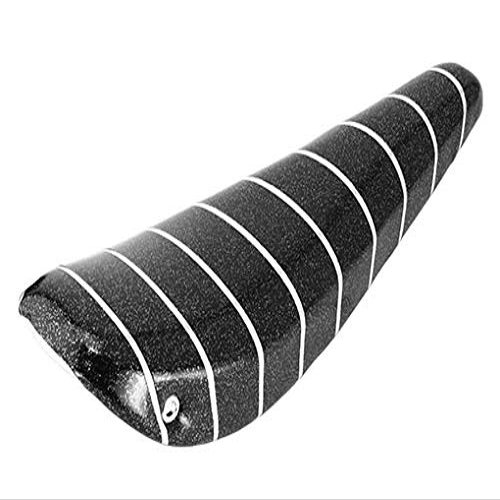Lowrider 16" Bike Banana Saddle Sparkle Black with Silver Stripe. Banana seat for 16" Bikes. Bicycle Part, BMX, Cruiser, Bike Part.
