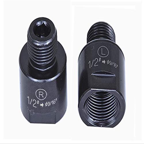 Lowrider Black Bike Pedals Extenders 1/2" to 9/16" 456. for