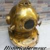 Mahira Nautical Antique Brass Scuba Deep Diving Divers Helmet Mark V US Navy Vintage A view 2