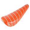 Lowrider 16" Bike Banana Saddle Sparkle Orange with Silver Stripe. Banana seat for 16" Bikes. Bicycle Part, BMX, Cruiser, Bike Part. view 1