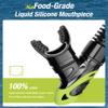 Aegend Diving Dry Snorkel for Adult & Youth - Snorkeling Gear with Top Dry Valve, Perfect for Snorkeling, Freediving, Swimming and Scuba Diving view 4