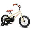 JOYSTAR 12 Inch Kids Bike for 2 3 4 Years Boys Girls Gifts Bikes Child Toddler Bicycle with Training Wheels BMX Style 85% Assembled Beige view 1