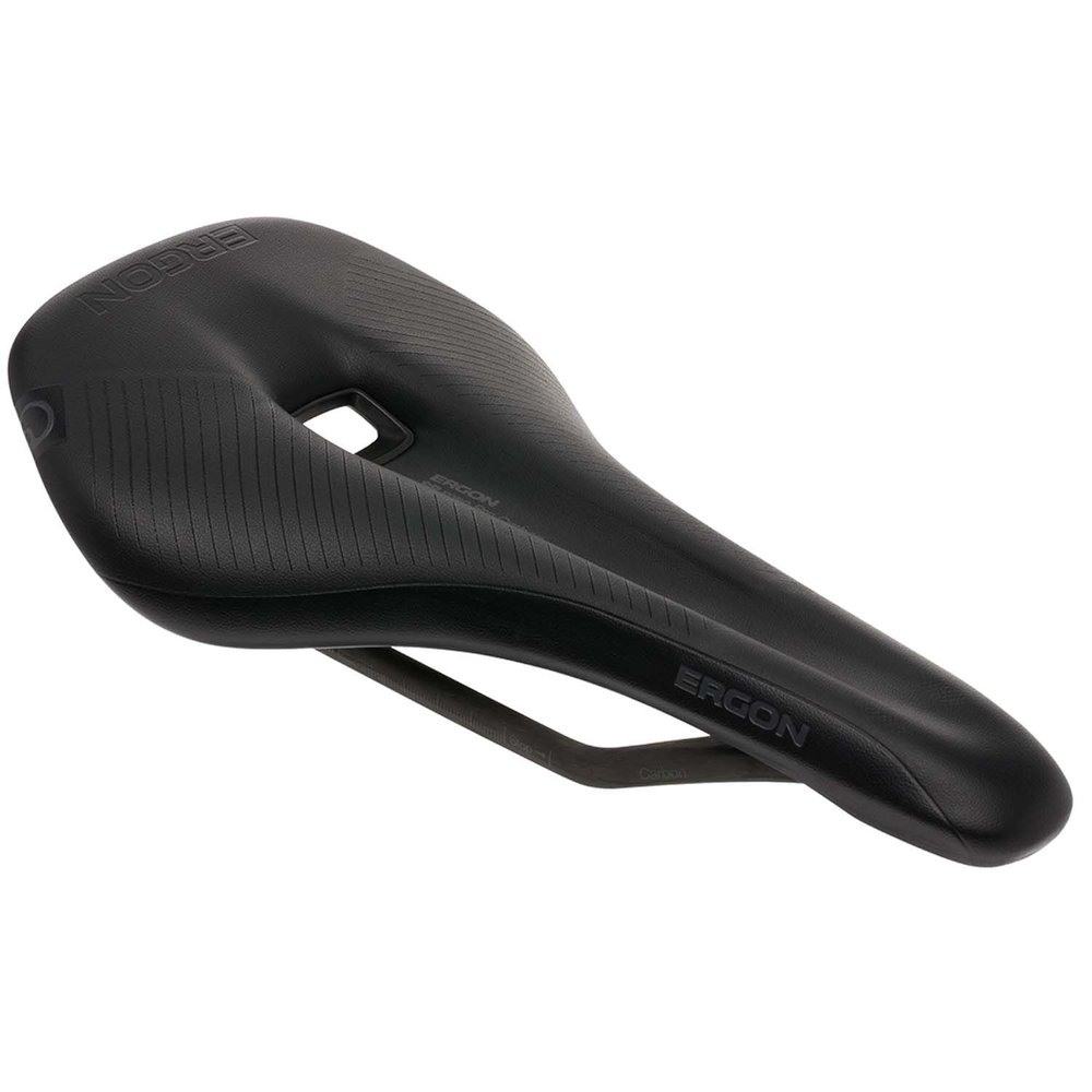 ERGON Men's SR Pro Carbon Saddle, Stealth, Small/Medium