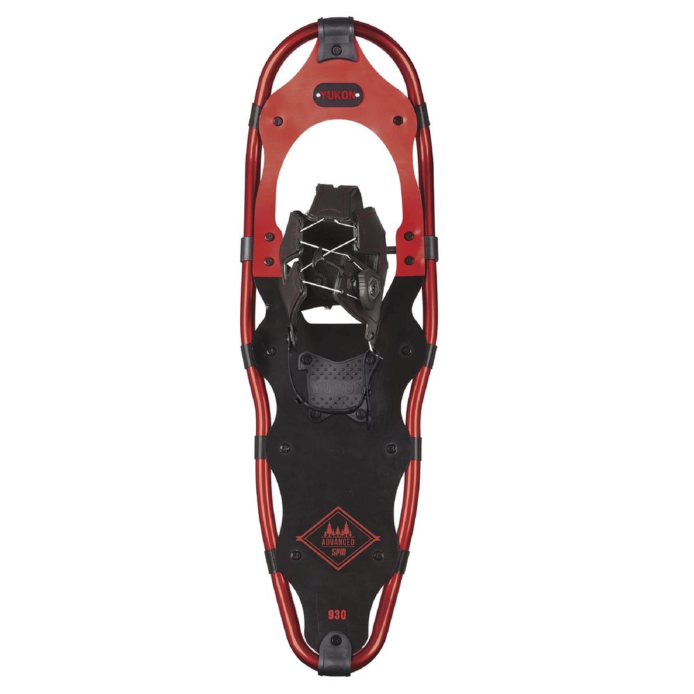 Yukon Charlie's Yukon Charlies Advanced Spin Snowshoe, 930,Red