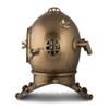 Mahira Nautical Full Size Brass Copper Diving Helmet Scuba Diver Antique US Navy Mark V Replica B view 3