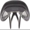 ERGON Women's SR Pro Carbon Saddle, Stealth, Medium/Large view 4
