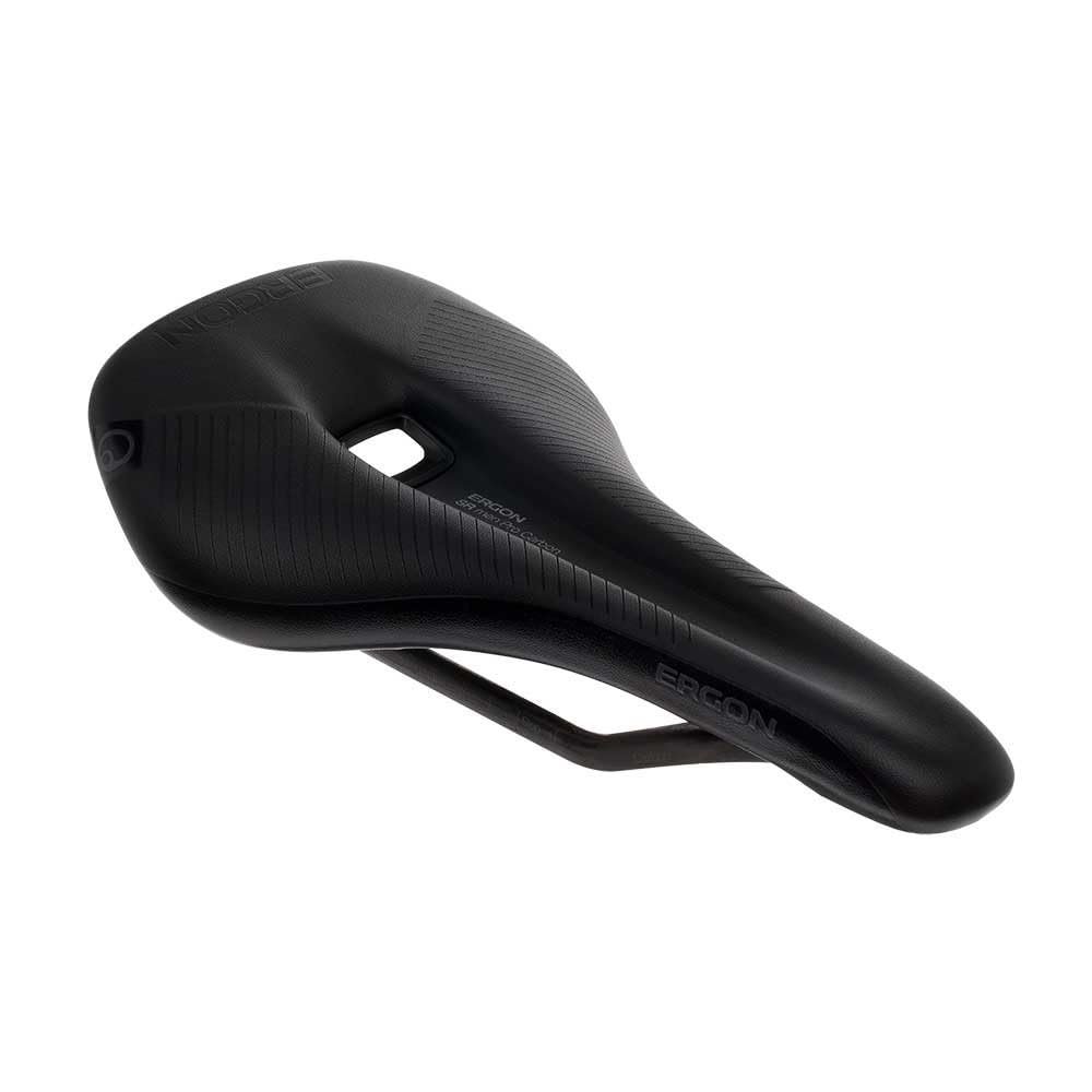 ERGON Men's SR Pro Carbon Saddle, Stealth, Medium/Large