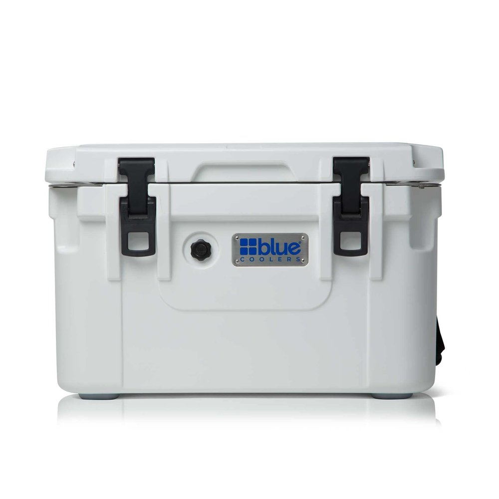 Blue Coolers Companion Cooler 30 Quart, Roto-Molded Ice Cooler | Large Ice Chest Holds Ice up to 10 Days | (30 Quart, Arctic White)