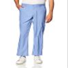 WonderWink W123 Mens Flat-Front Cargo Pant  Ceil Blue, Small view 1